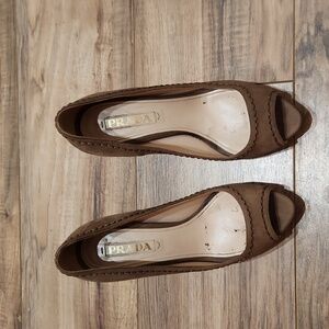 Prada Suede Pumps